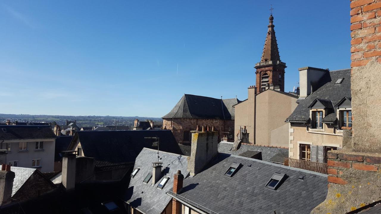 La Maison Bleue, Un Emplacement De Choix A Rodez Bagian luar foto
