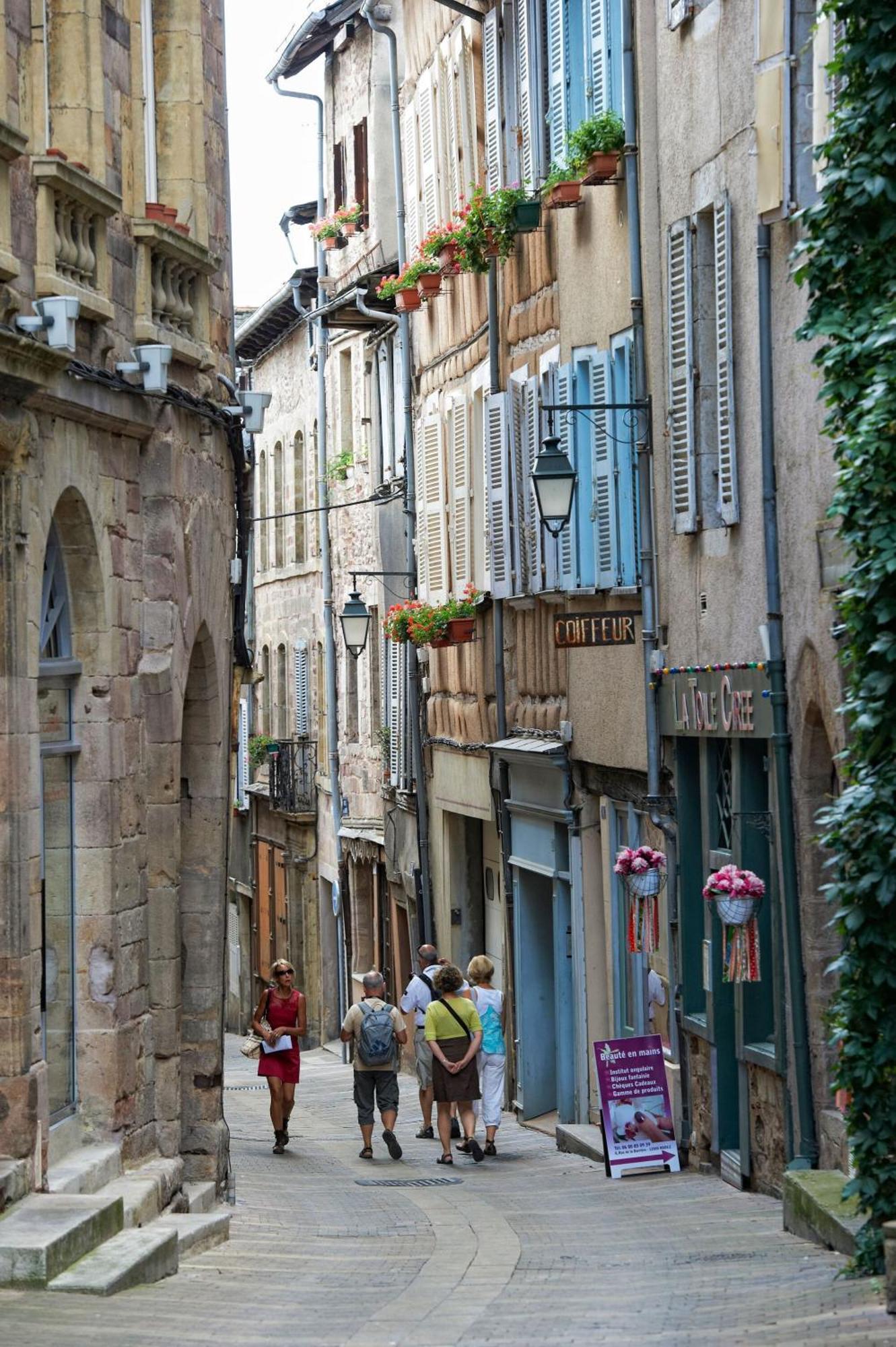 La Maison Bleue, Un Emplacement De Choix A Rodez Bagian luar foto